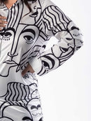 Bluson estampado face