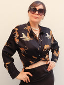 Camisa estampado tigres
