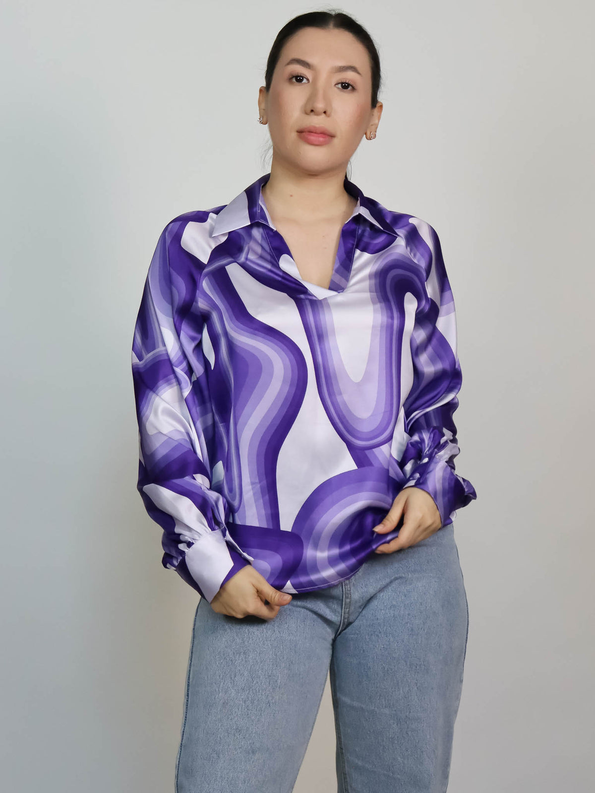 Camisa salin lila