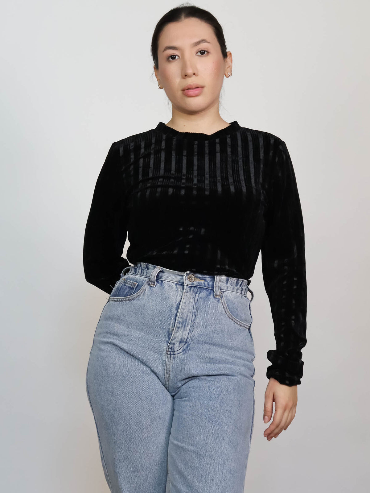 Pantiblusa terciopelo