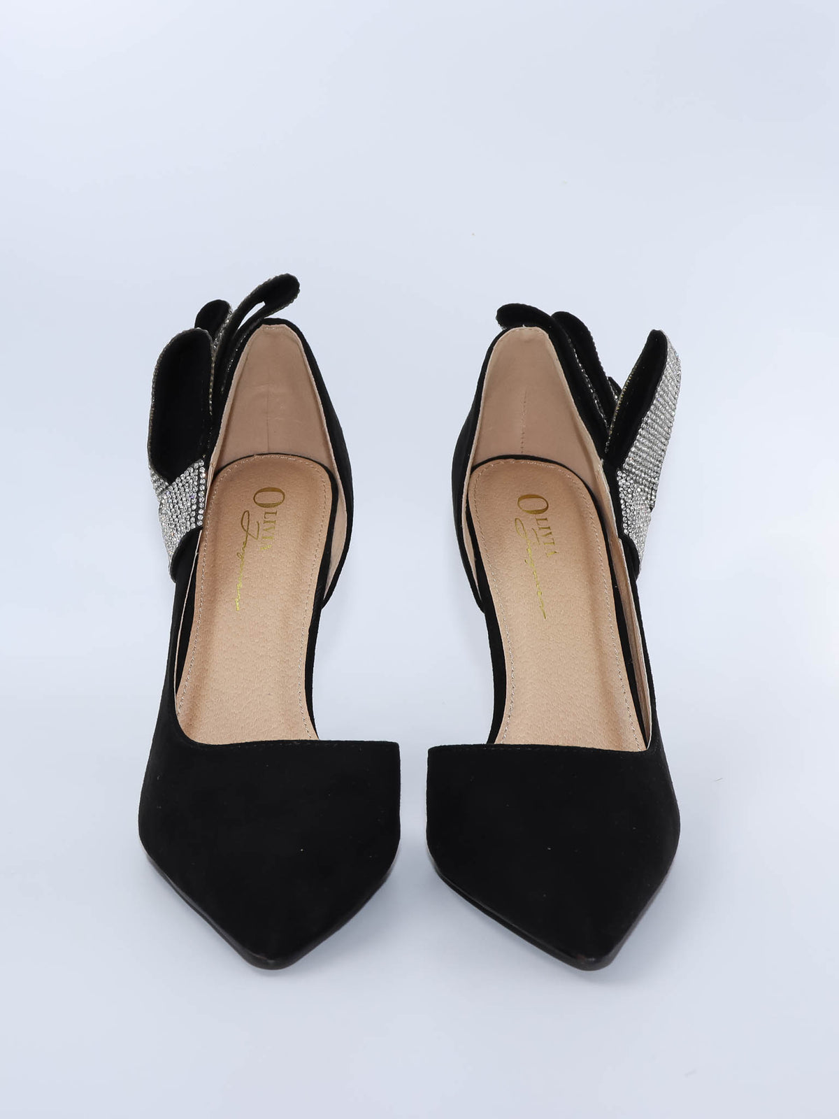Zapatilla con piedra