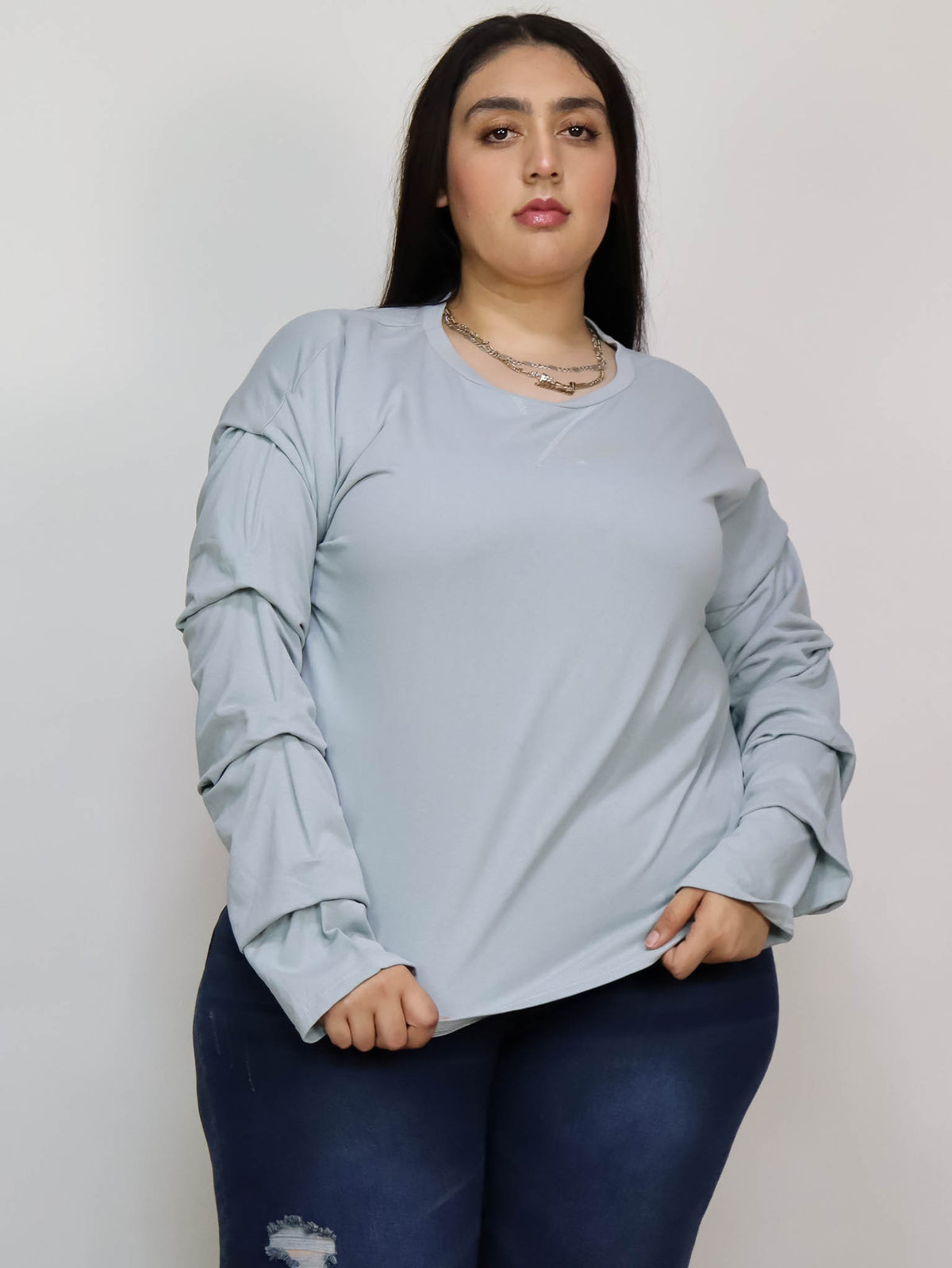 GRIS AZULADO / 1XL