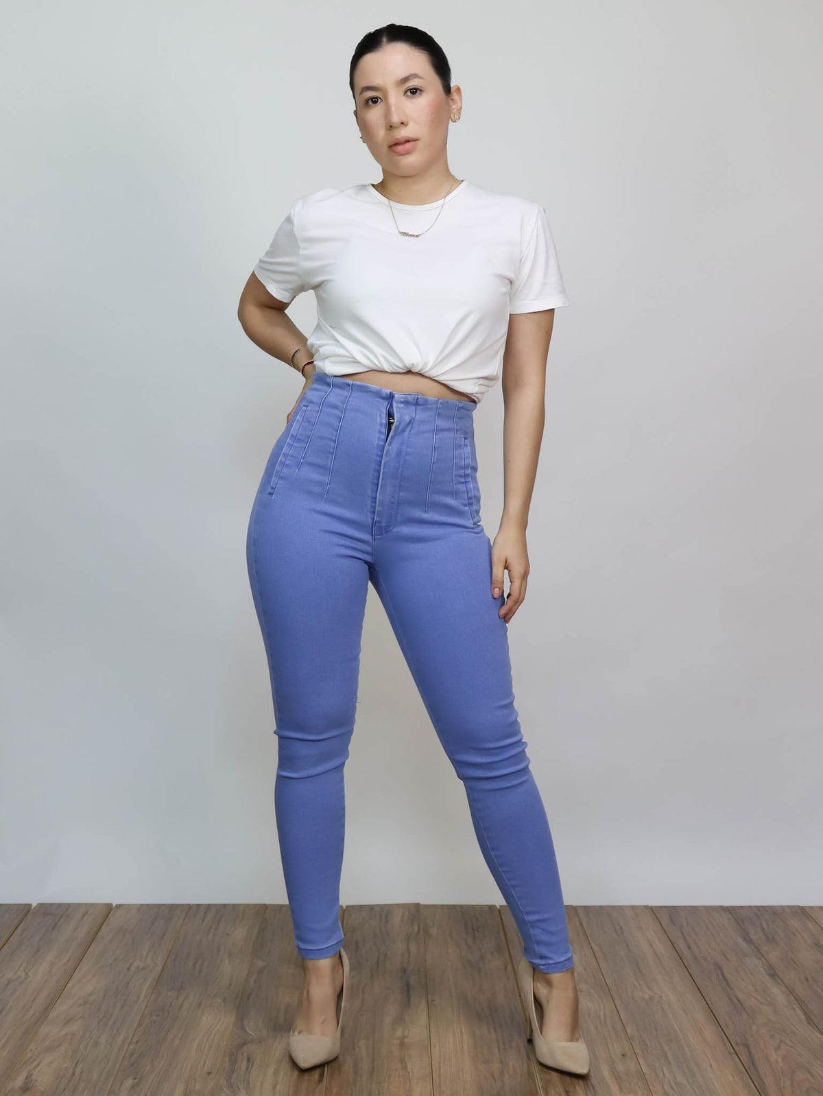 Pantalón stretch mezclilla