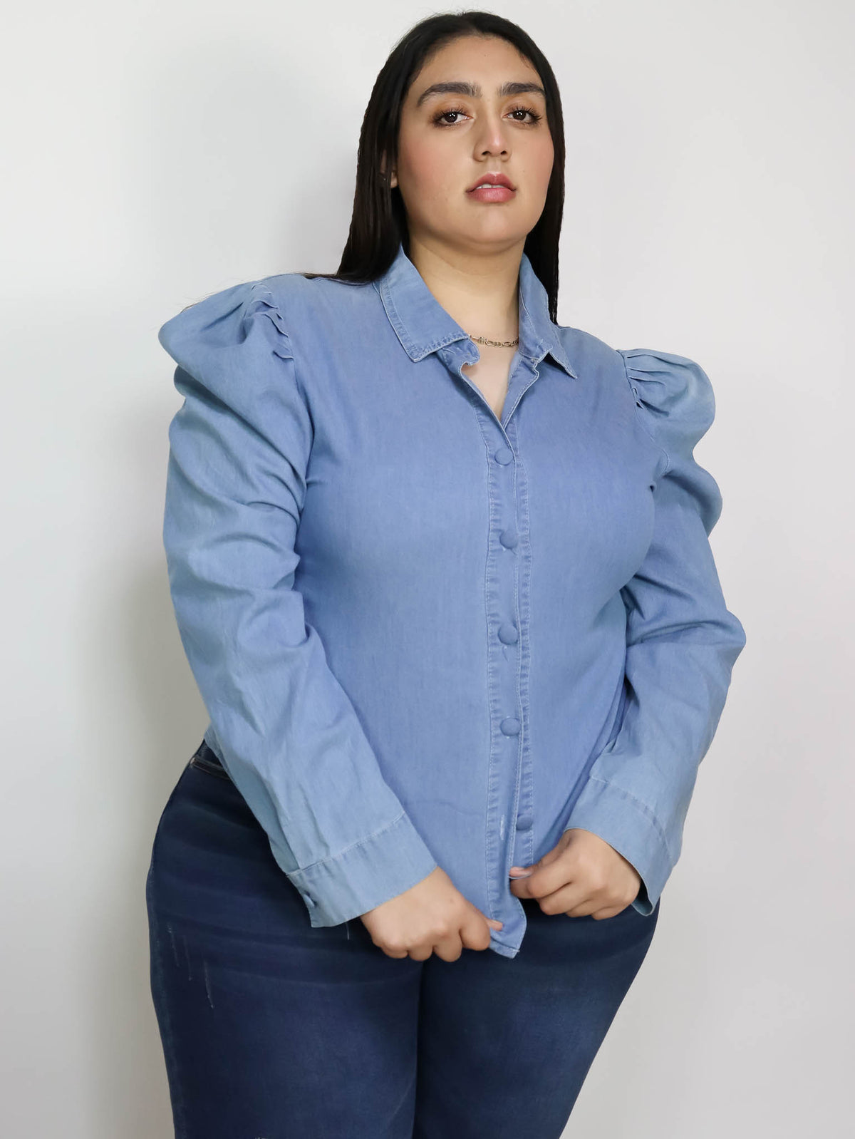 Camisera mezclilla extra