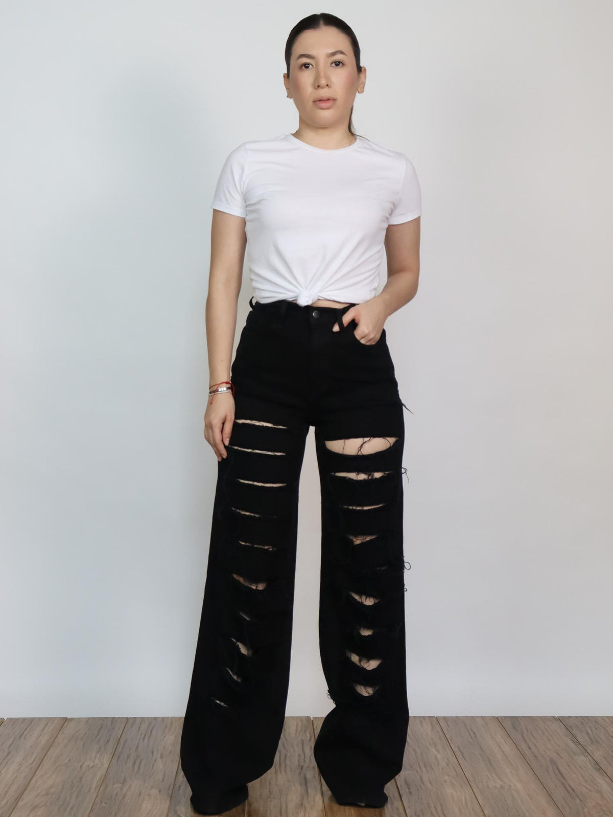 Pantalón roto multi
