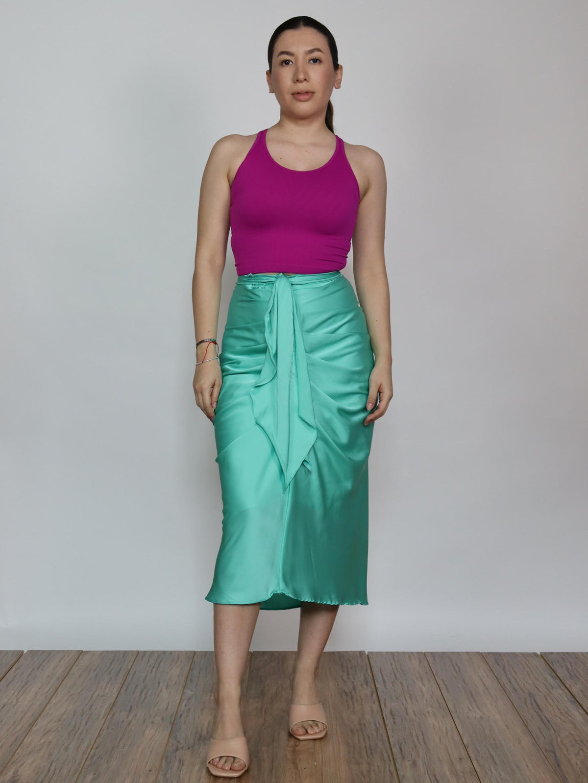 Falda aqua