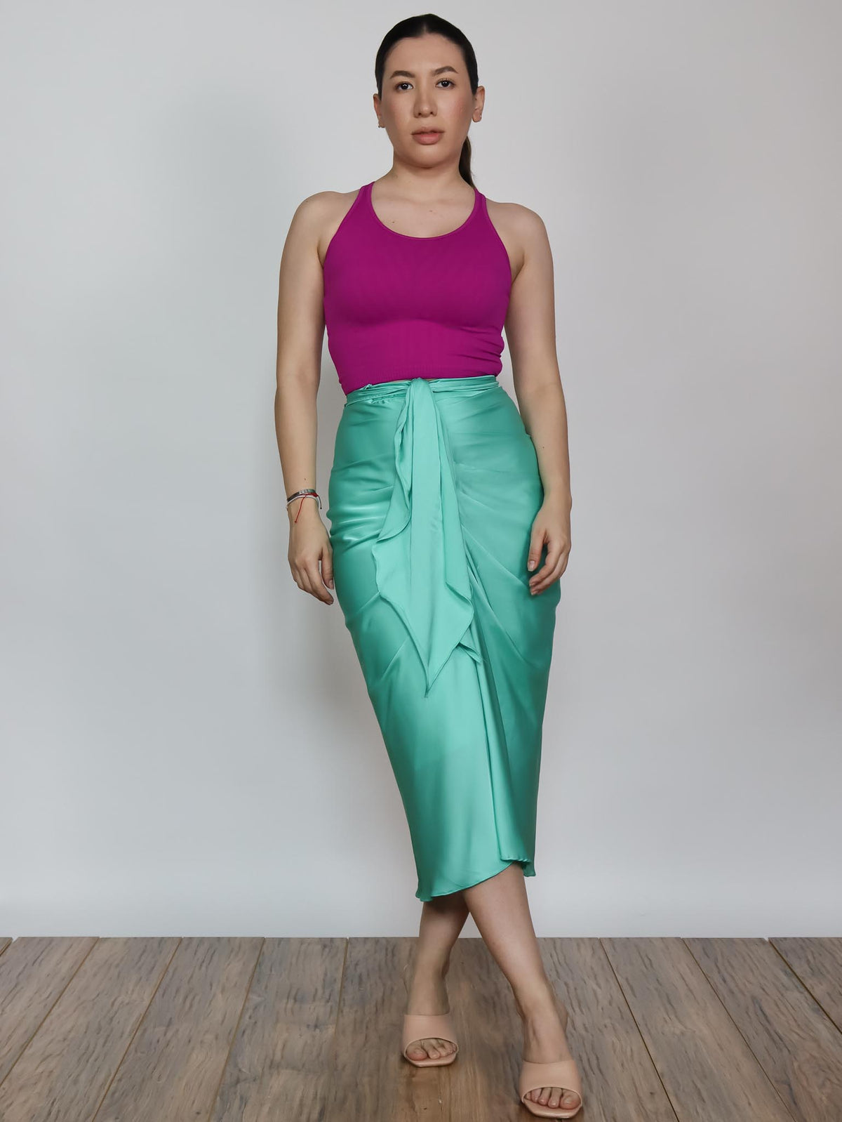Falda aqua