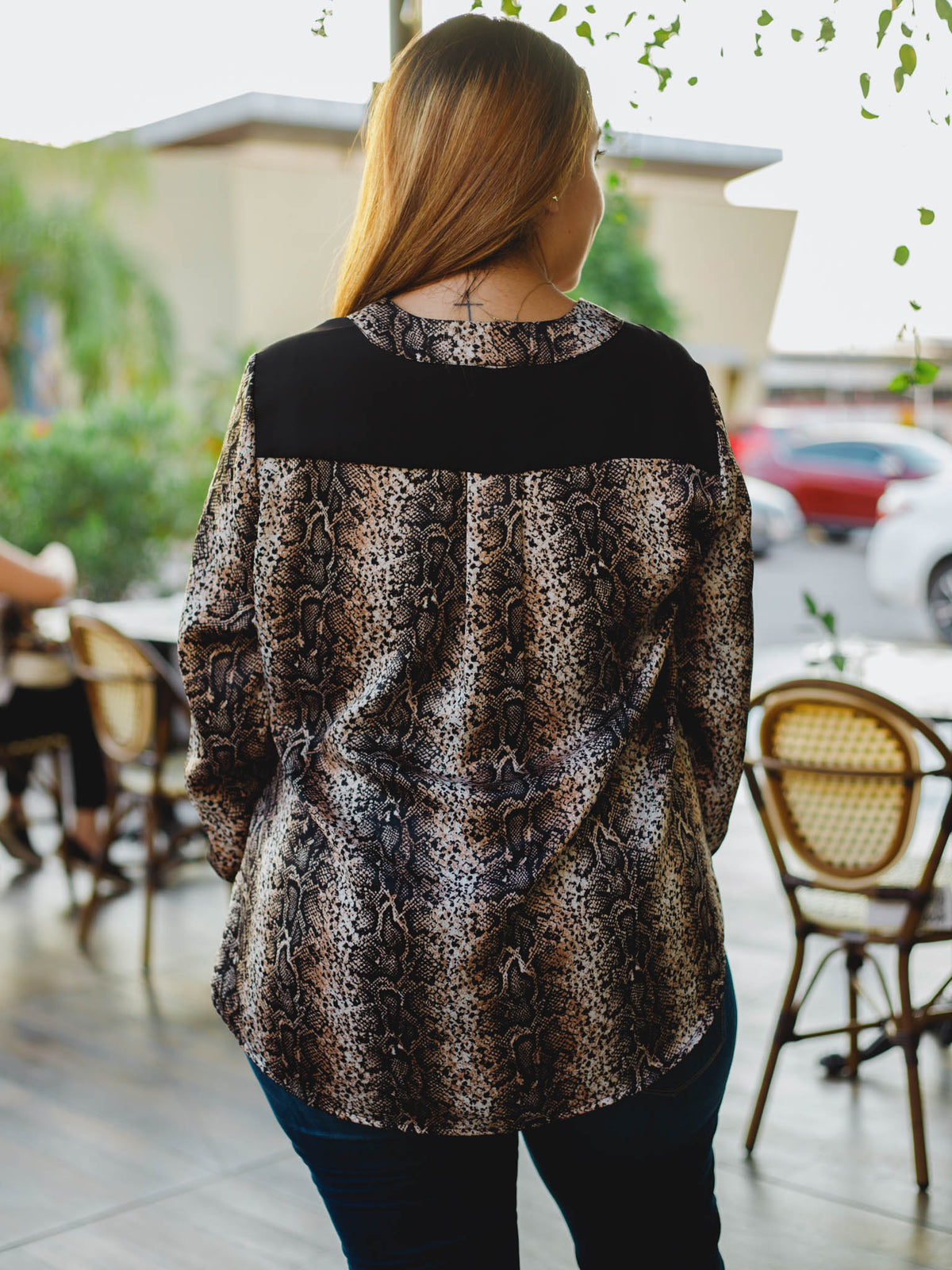 Blusa animal print