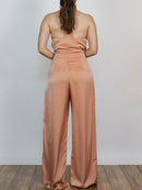 Palazo nude satín