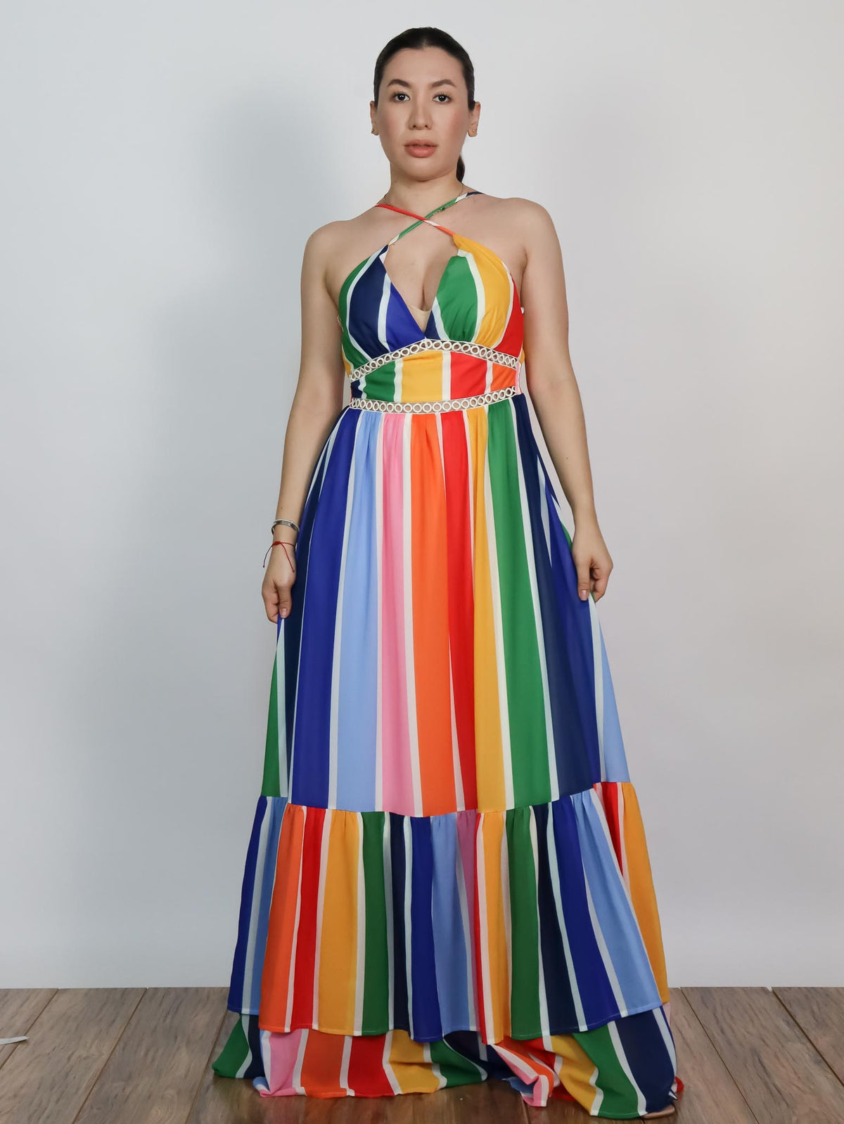 Vestido rainbow